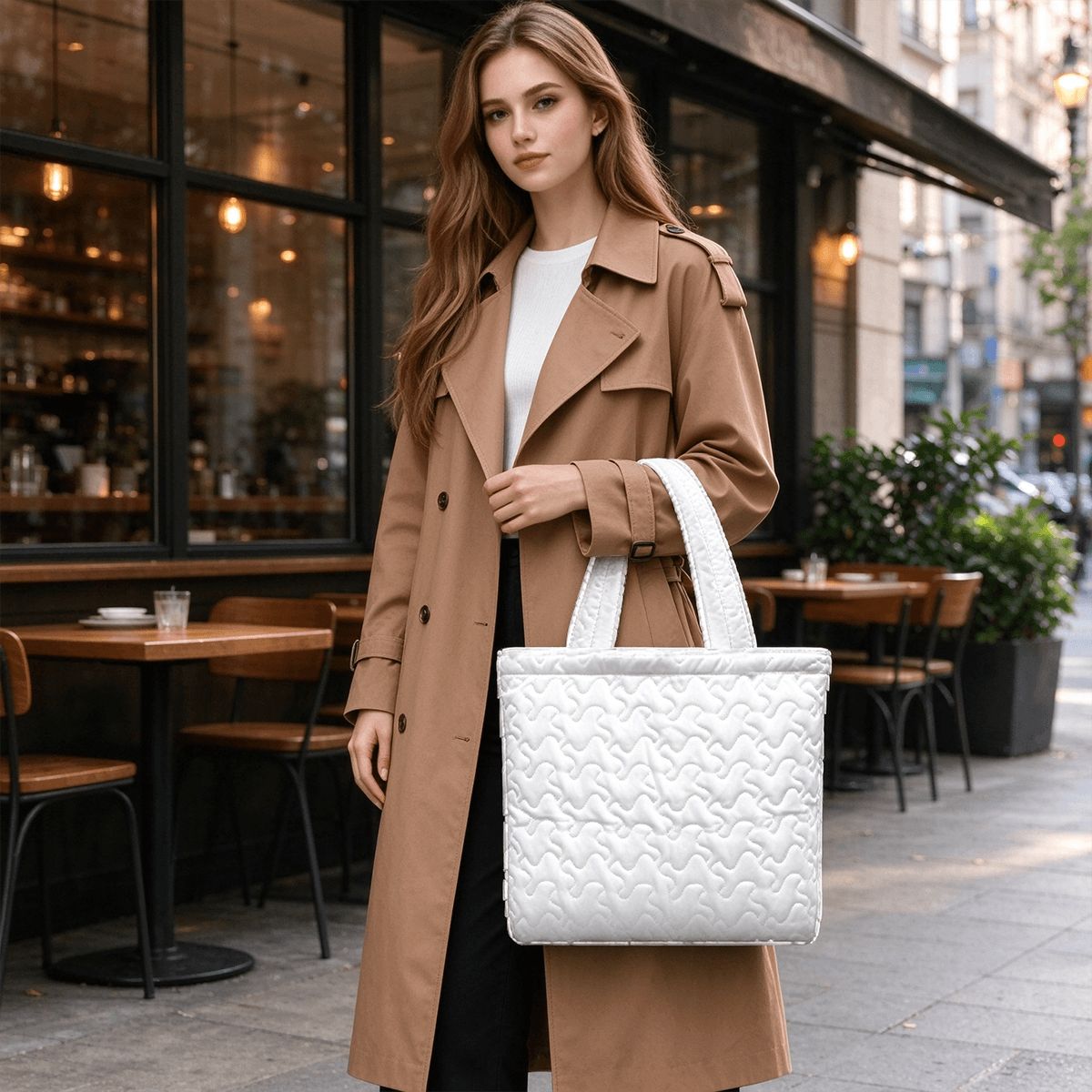 Quilted Tote Bag - Create your magic