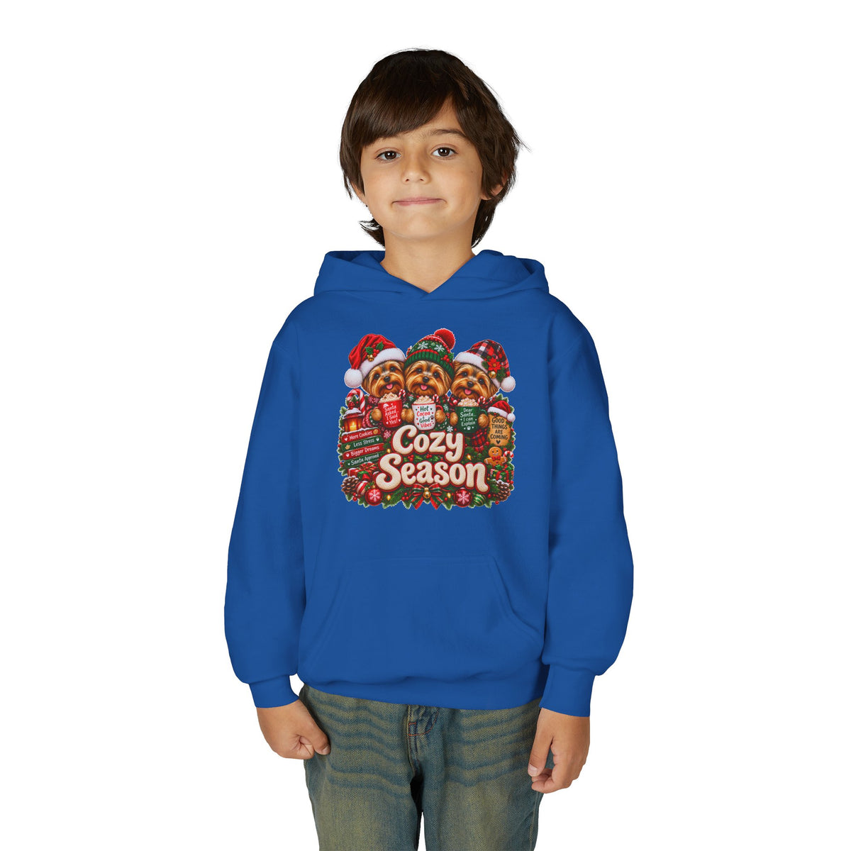 Cozy Season Kids' Christmas Hoodie