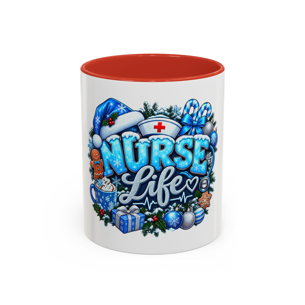 Nurse Life Christmas Coffee Mug - 11oz