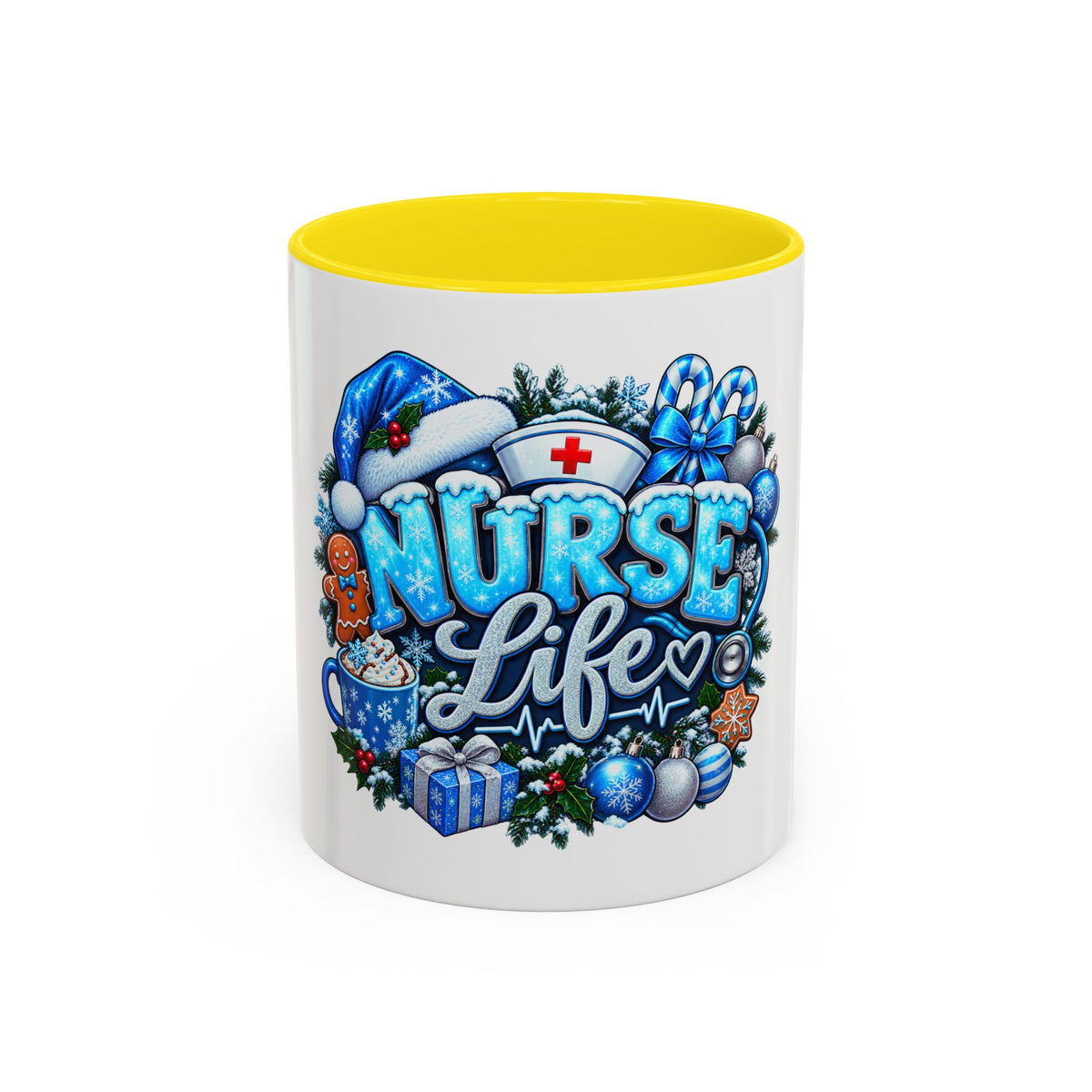Nurse Life Christmas Coffee Mug - 11oz
