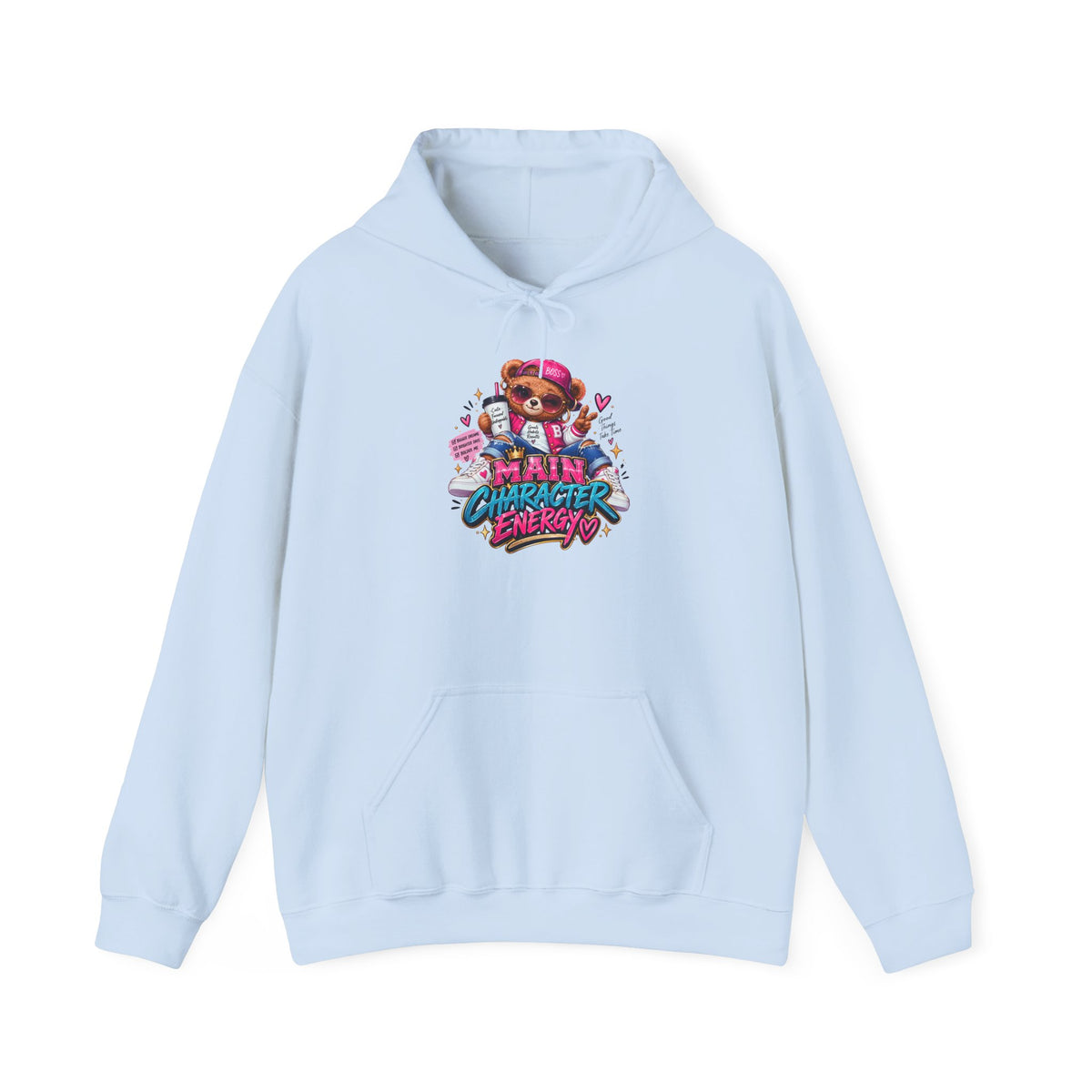 Main Character Energy Graphic Hoodie