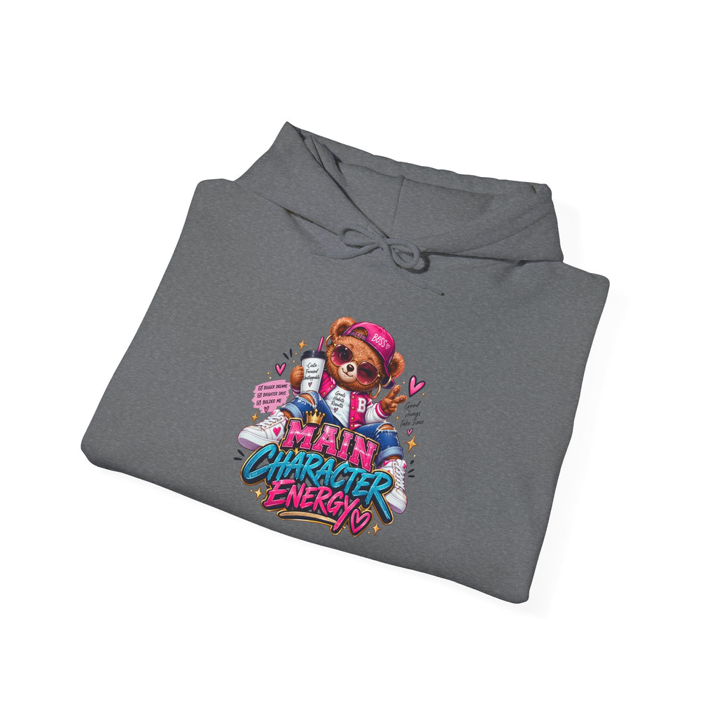 Main Character Energy Graphic Hoodie