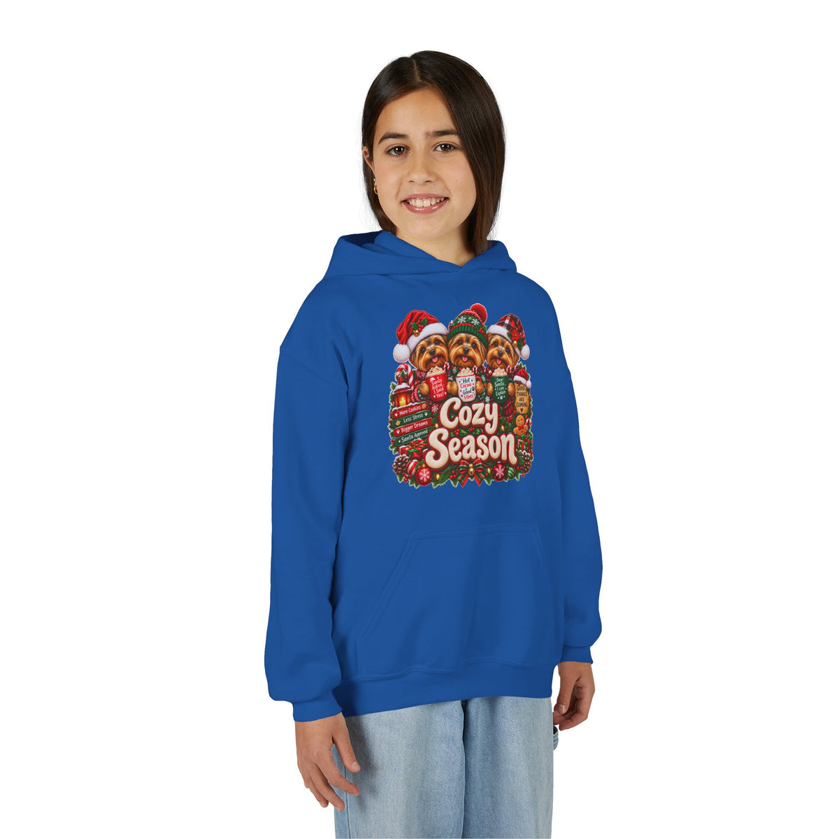 Cozy Season Kids' Christmas Hoodie