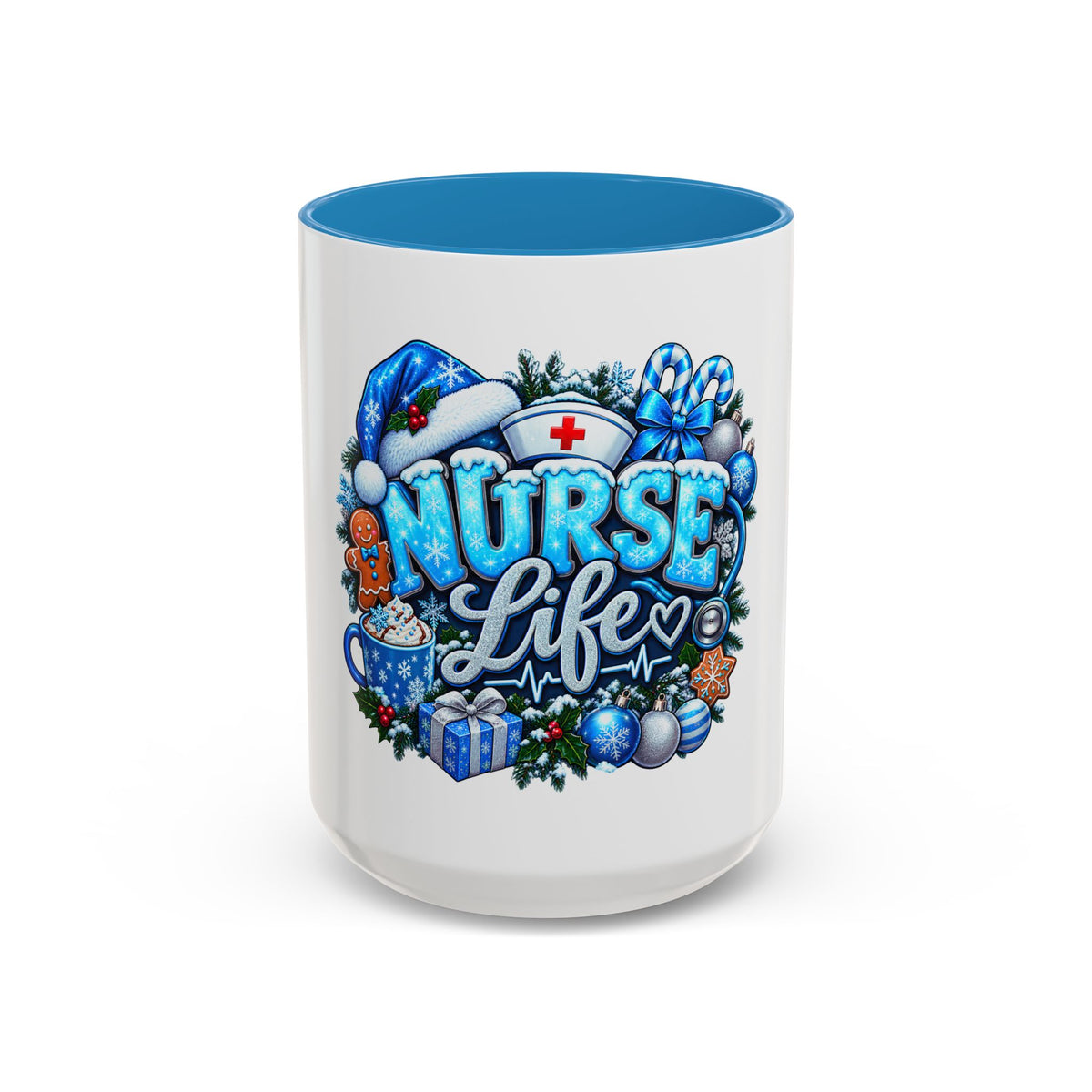 Nurse Life Christmas Coffee Mug - 11oz