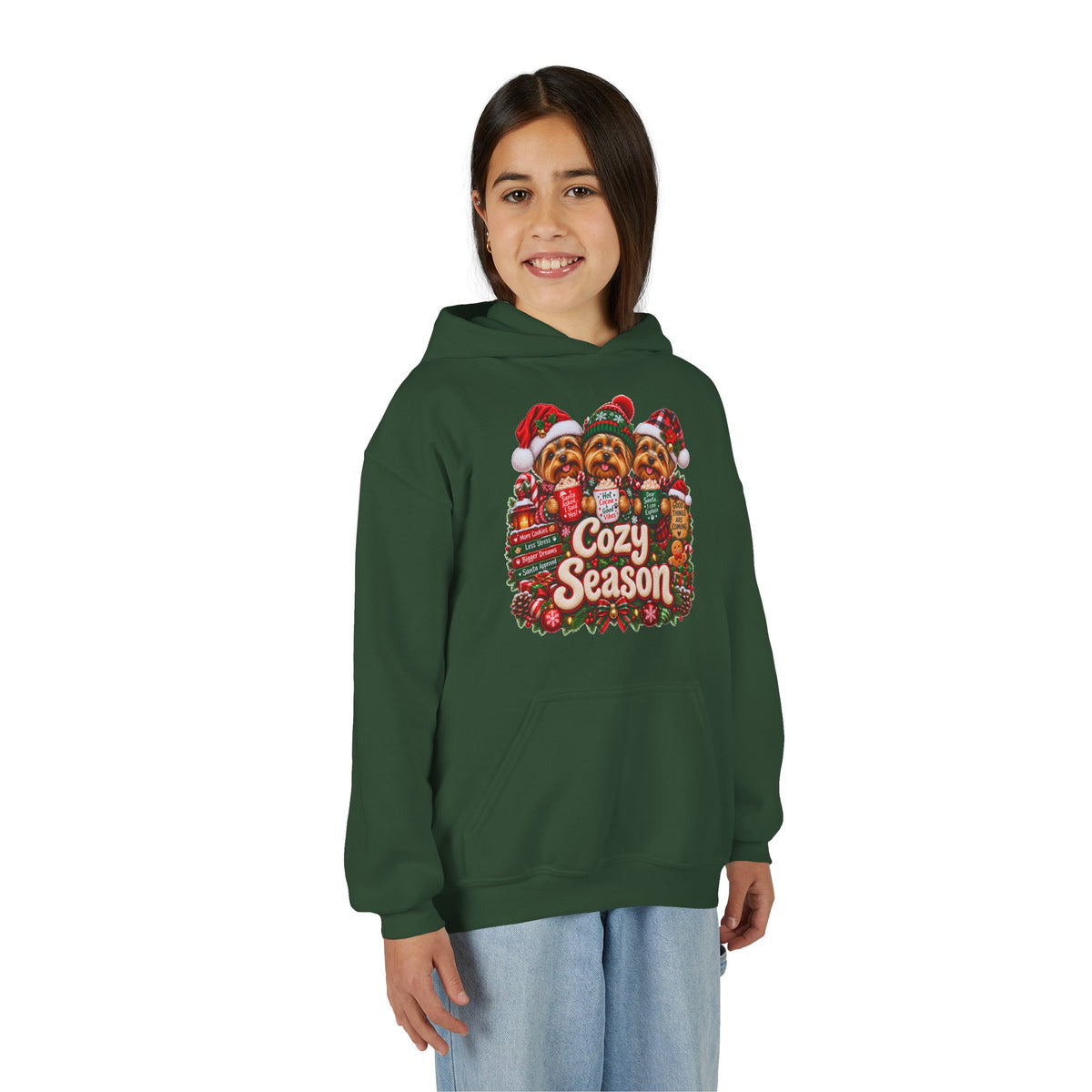 Cozy Season Kids' Christmas Hoodie