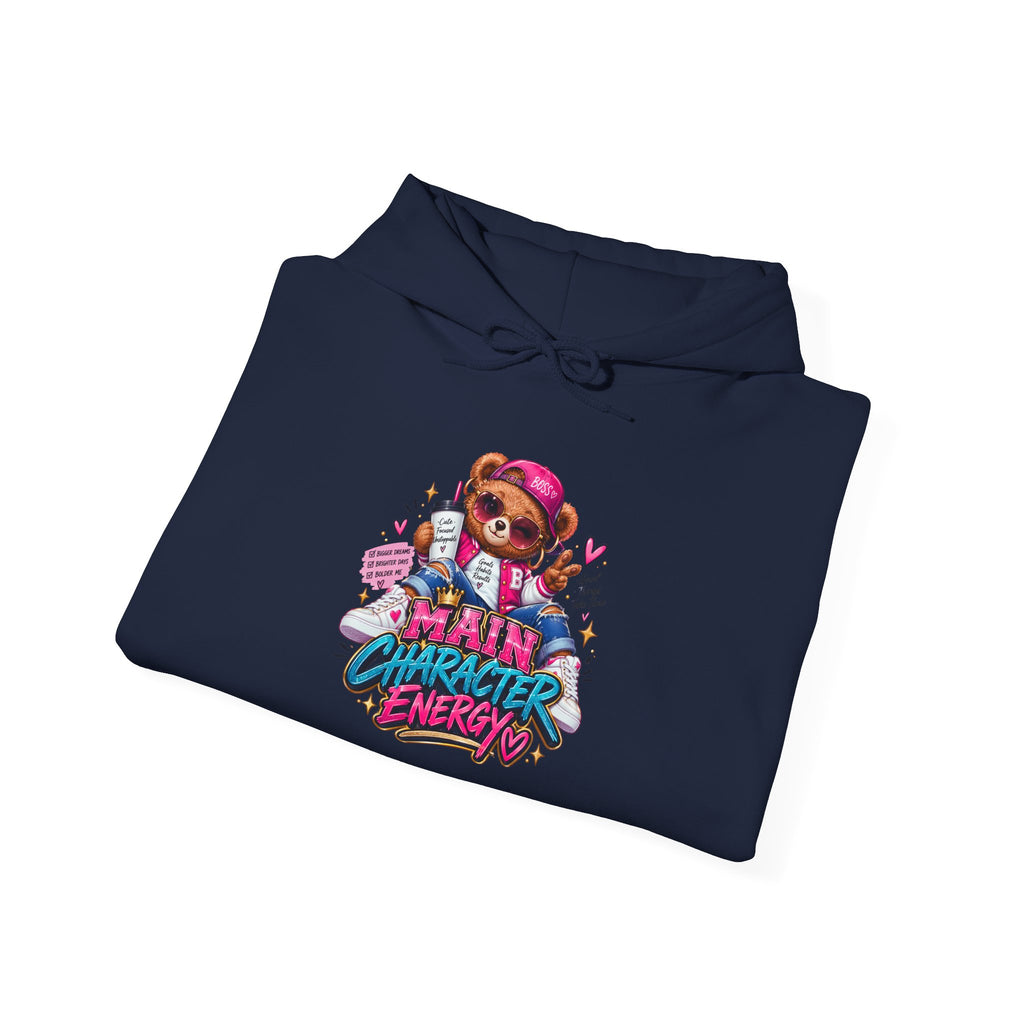 Main Character Energy Graphic Hoodie