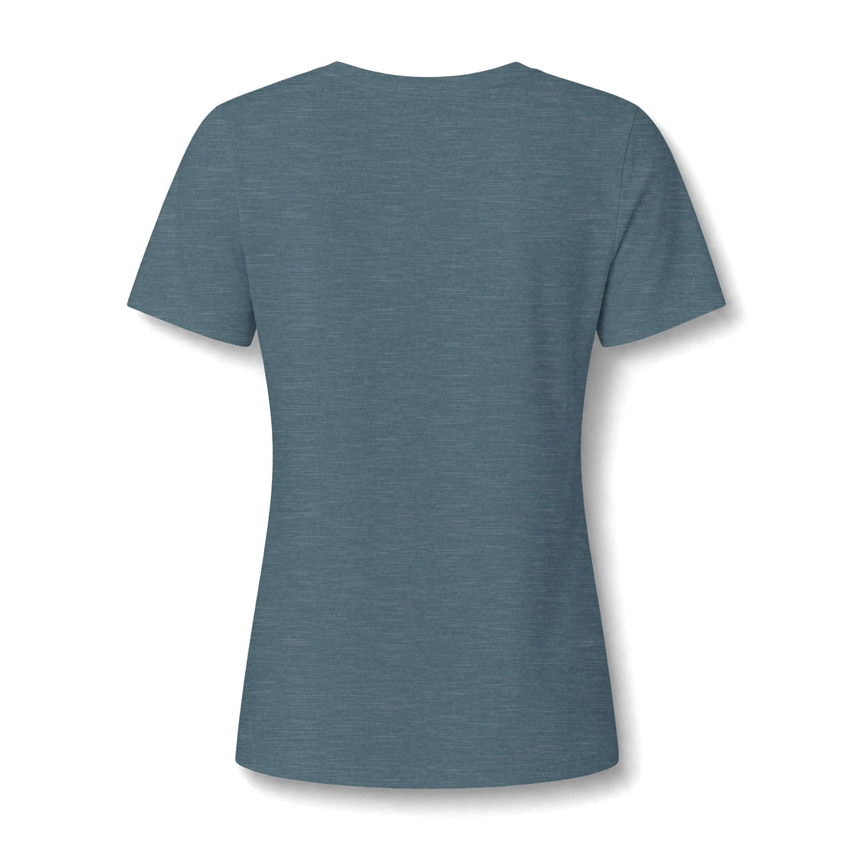 Women's V-Neck T-Shirt -Everything Is Fine Christmas Graphic Print