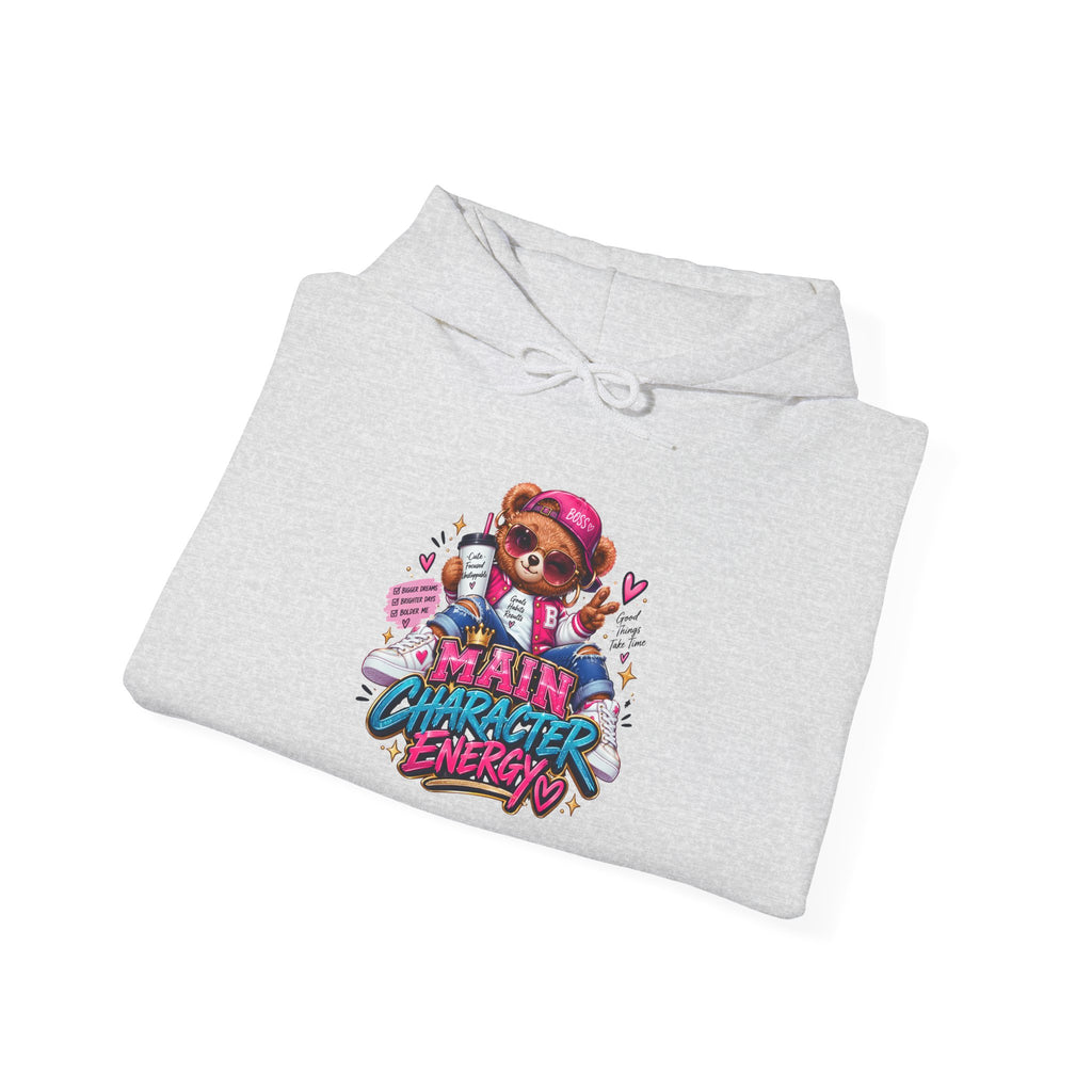 Main Character Energy Graphic Hoodie