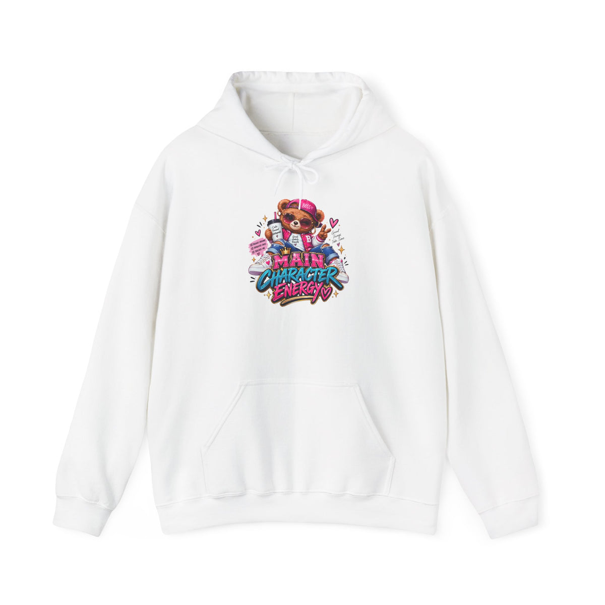 Main Character Energy Graphic Hoodie