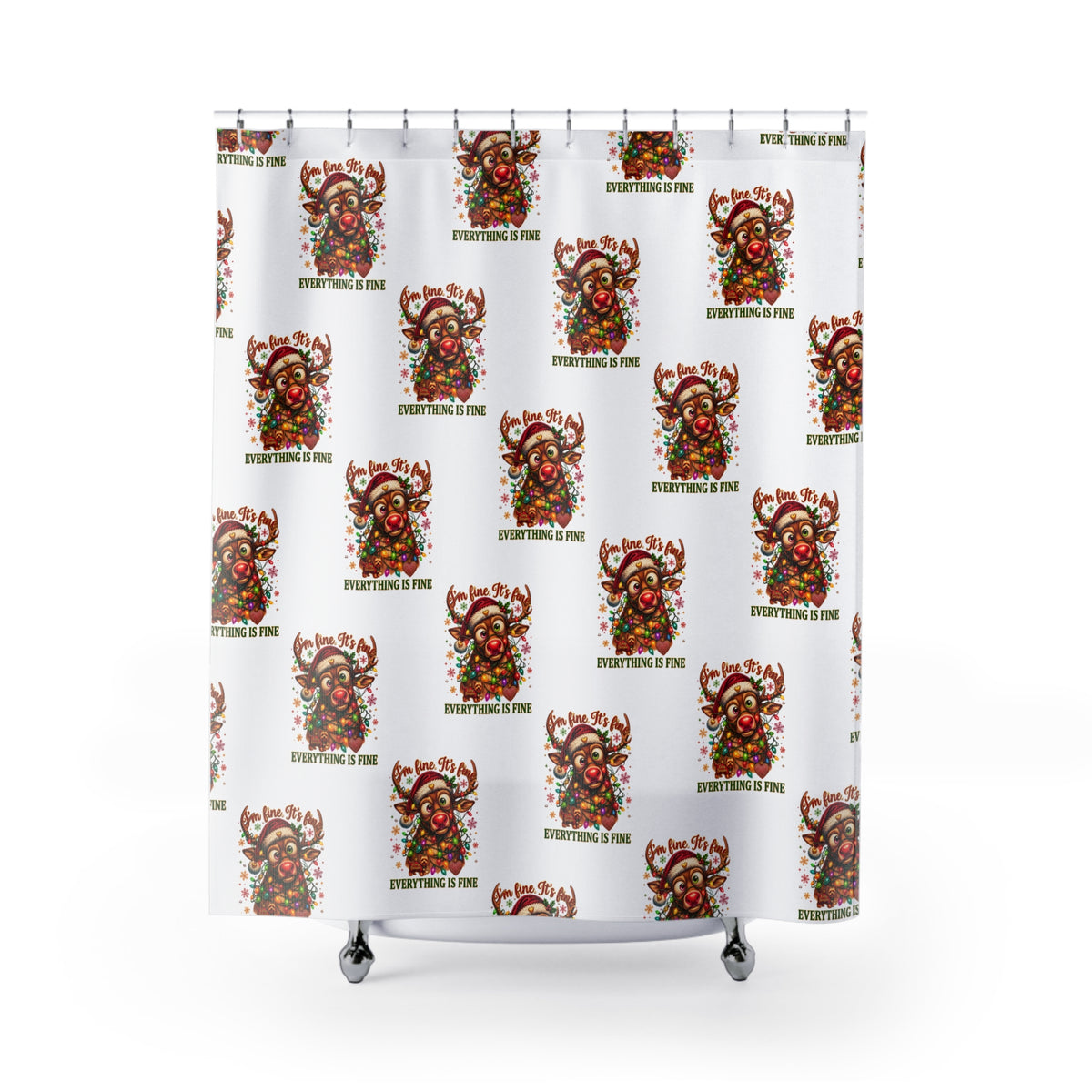 Christmas Shower Curtain