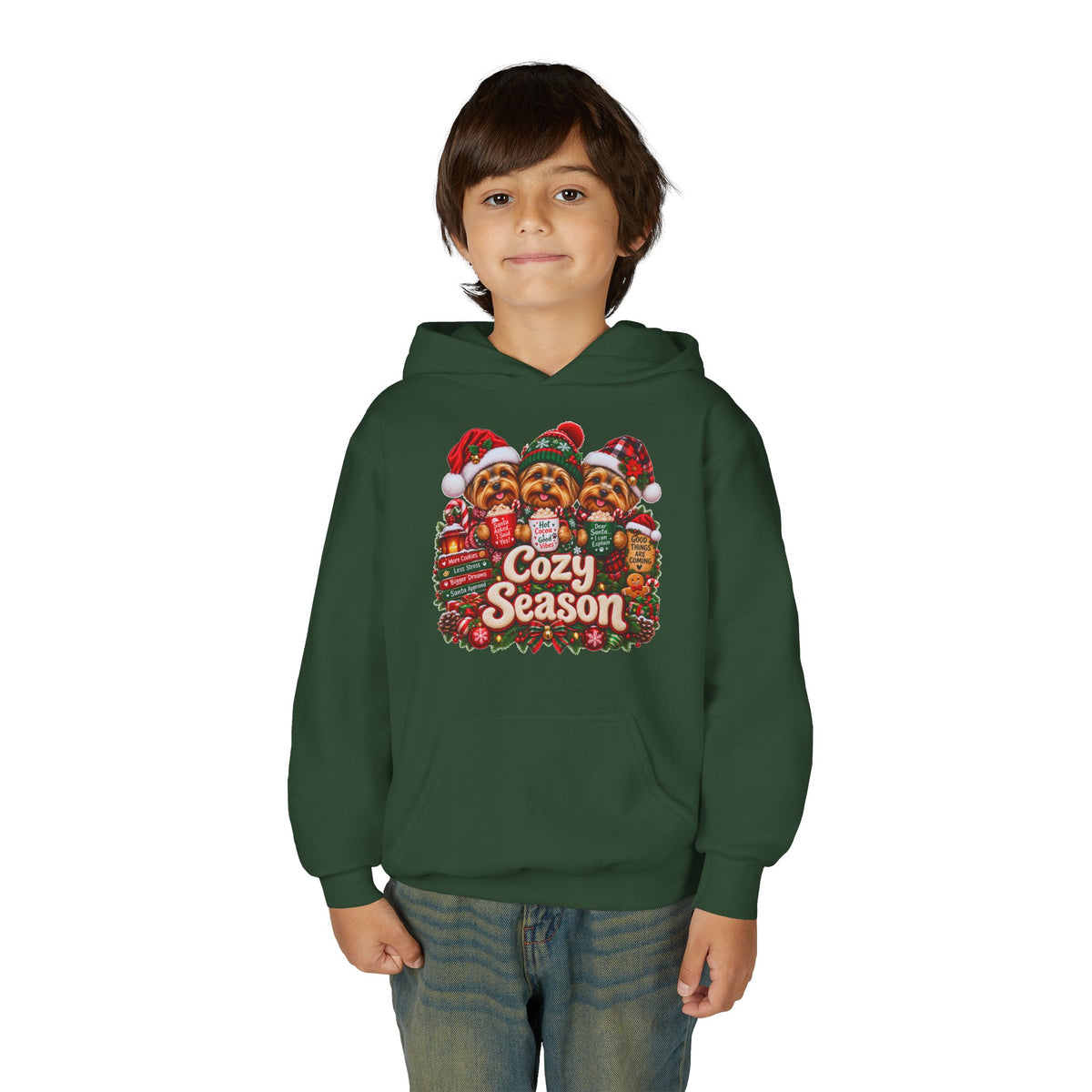 Cozy Season Kids' Christmas Hoodie
