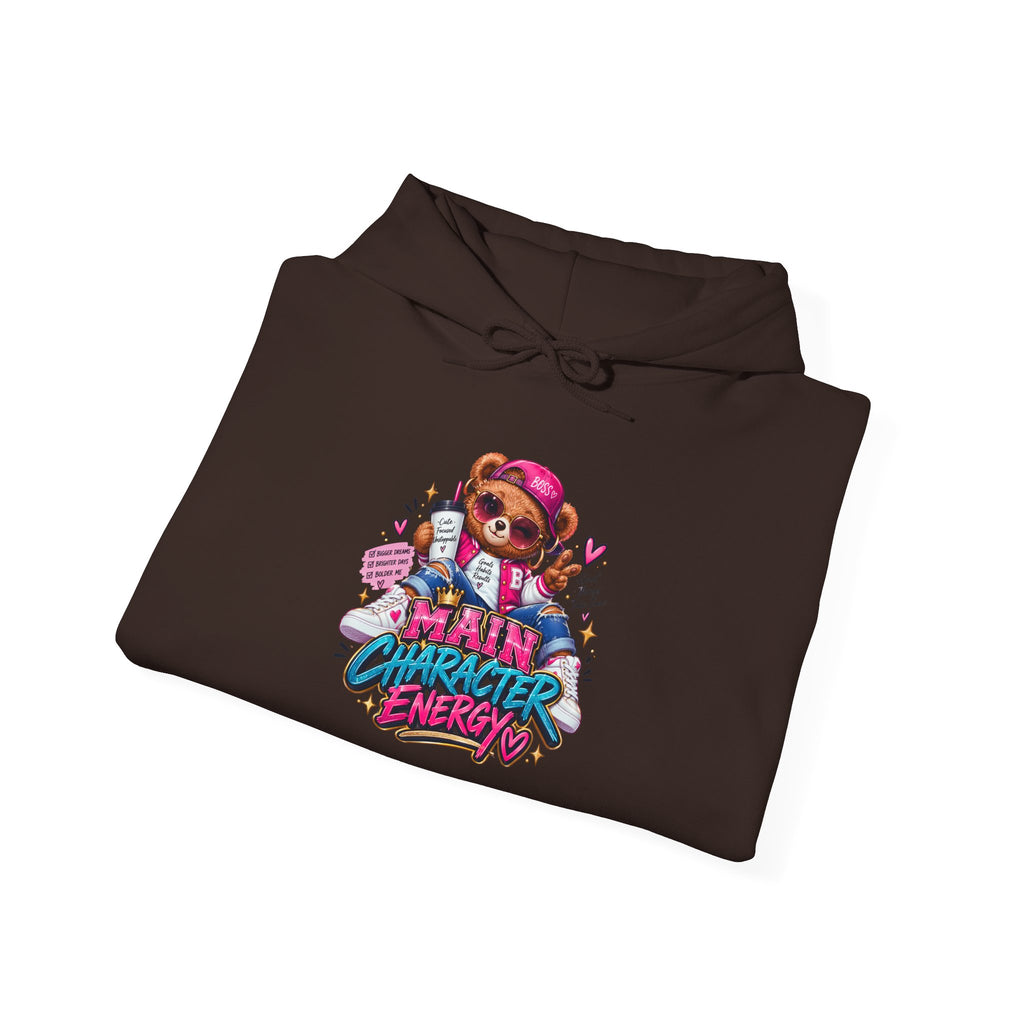 Main Character Energy Graphic Hoodie