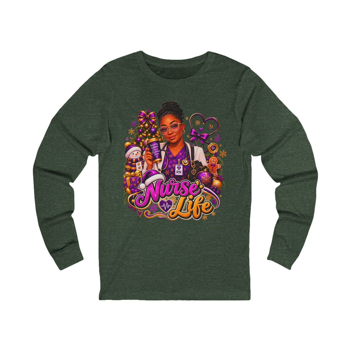 Long Sleeve Tee –Nurse Life