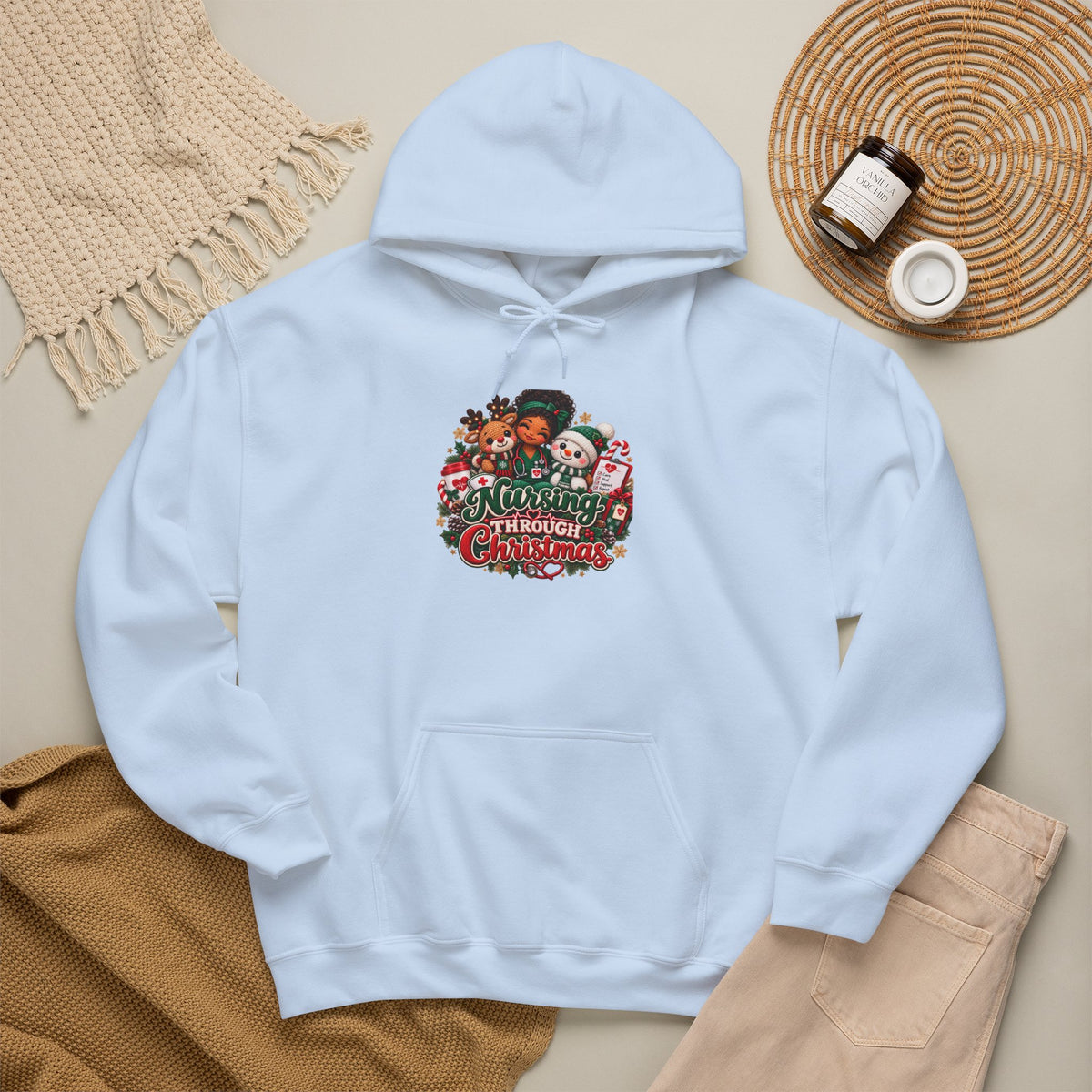 Christmas Nurse Hoodie