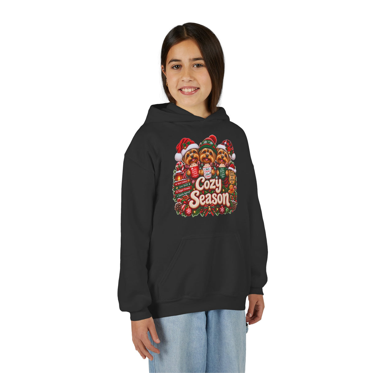 Cozy Season Kids' Christmas Hoodie