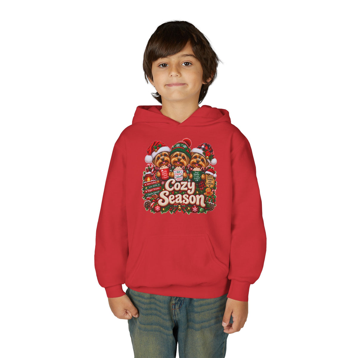 Cozy Season Kids' Christmas Hoodie
