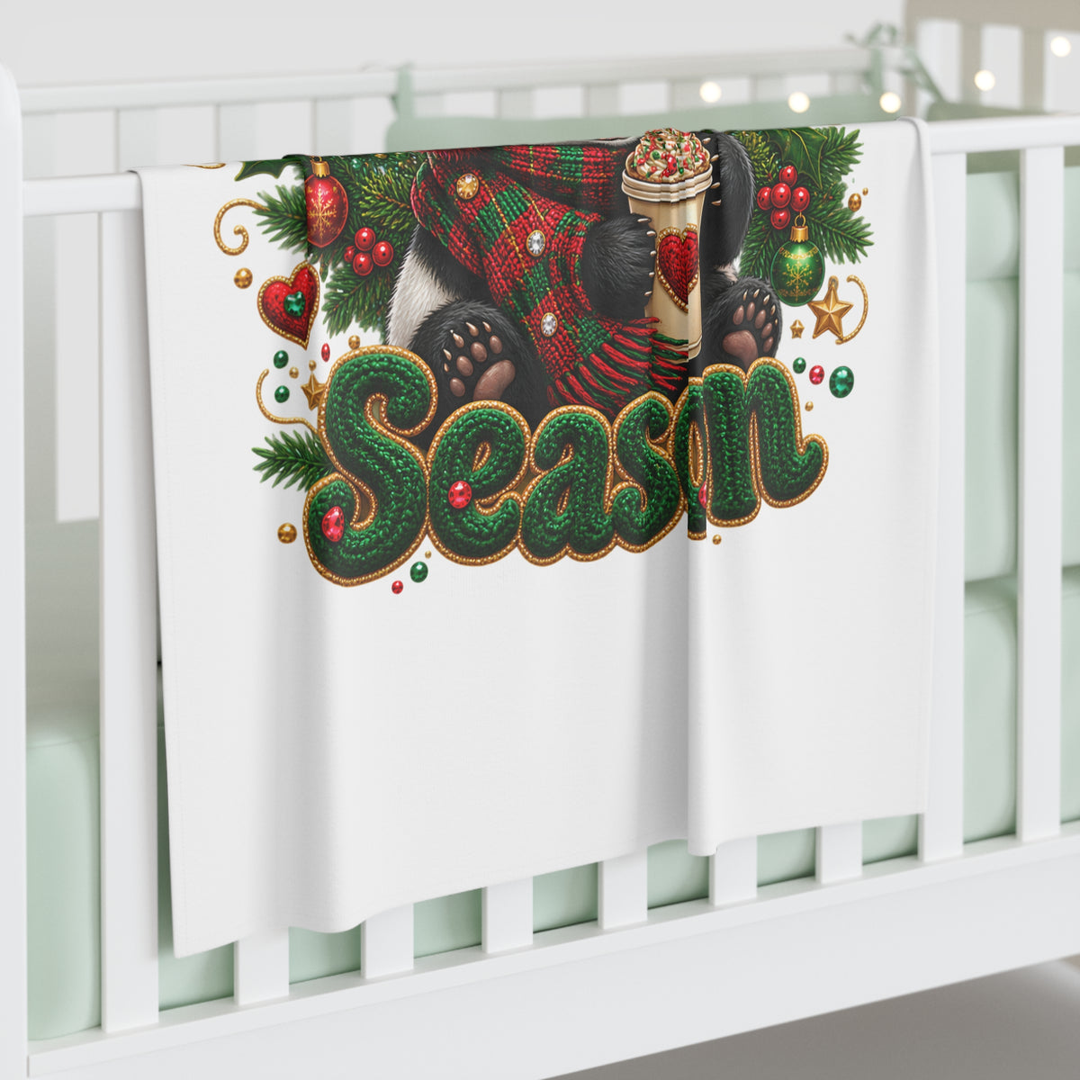 Christmas Baby Swaddle Blanket
