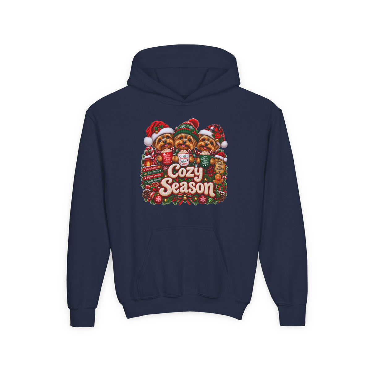 Cozy Season Kids' Christmas Hoodie