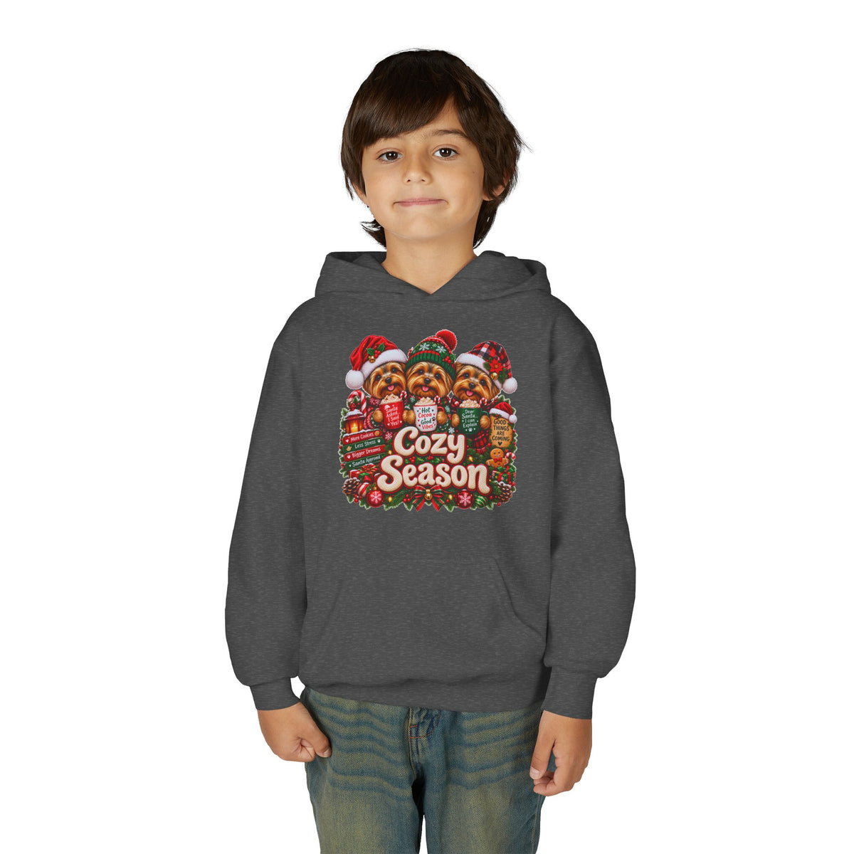 Cozy Season Kids' Christmas Hoodie