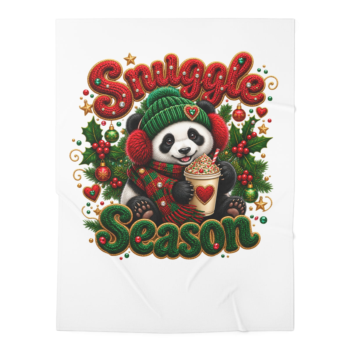 Christmas Baby Swaddle Blanket
