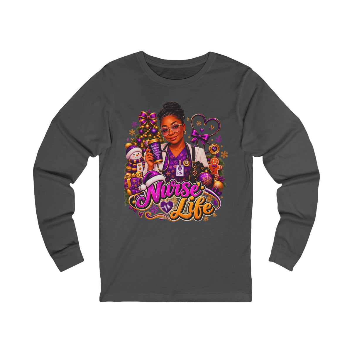 Long Sleeve Tee –Nurse Life