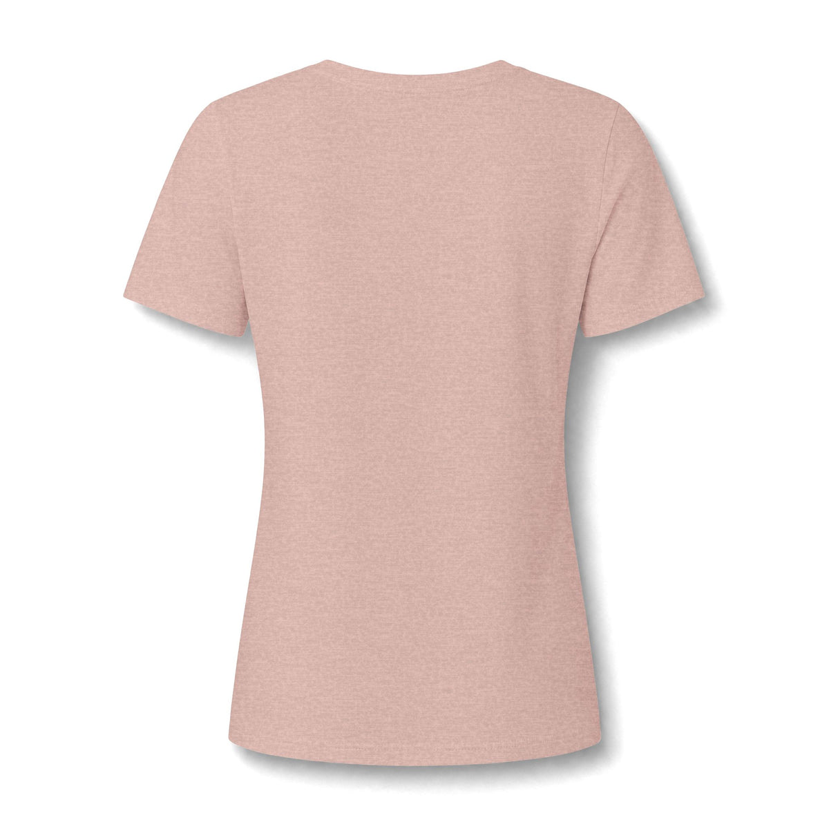 Women's V-Neck T-Shirt -Everything Is Fine Christmas Graphic Print
