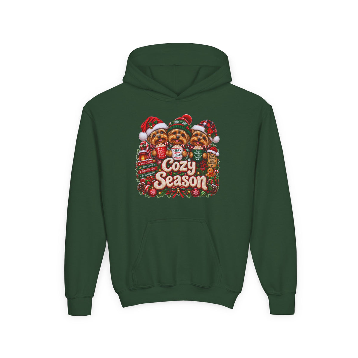 Cozy Season Kids' Christmas Hoodie