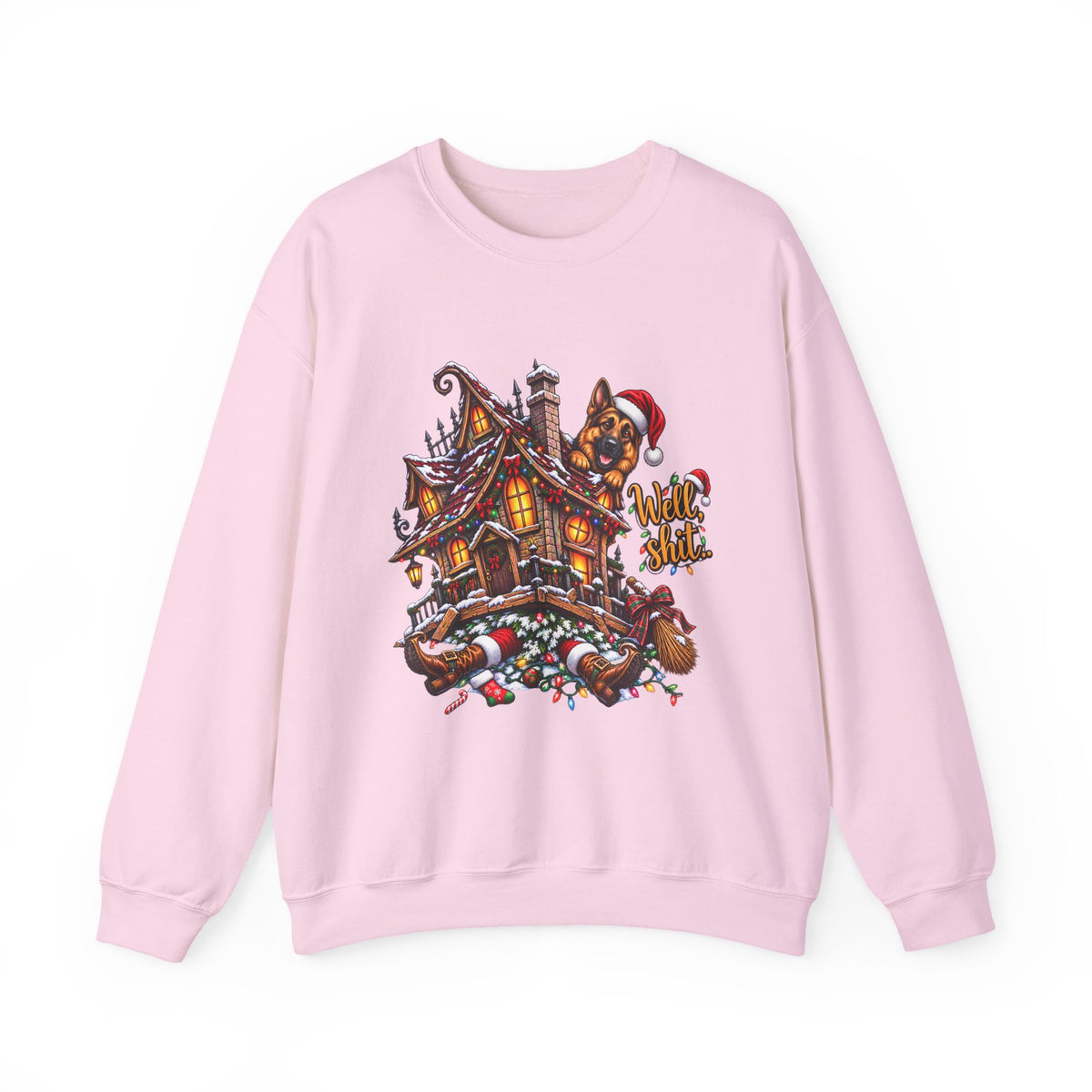 Christmas Gingerbread House Crewneck Sweatshirt