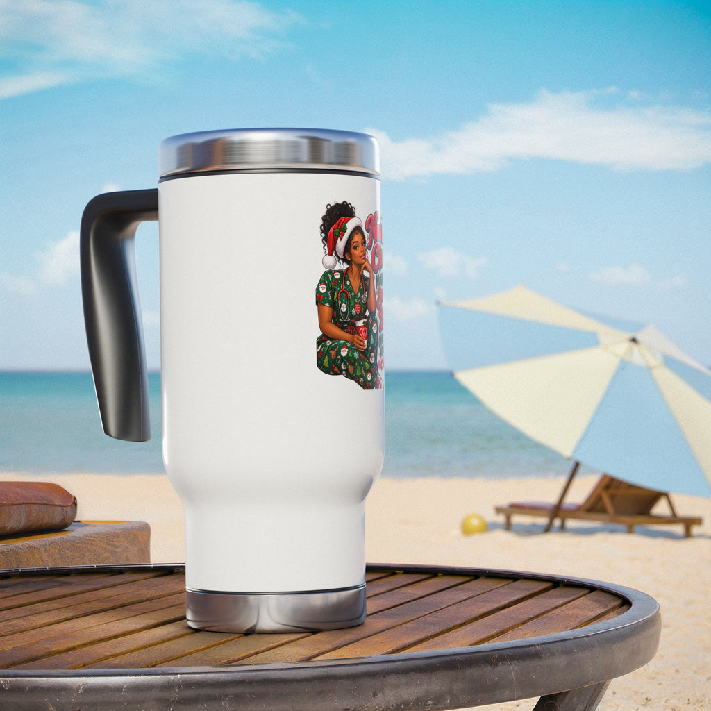 Nurse 14oz Travel Mug with Handle