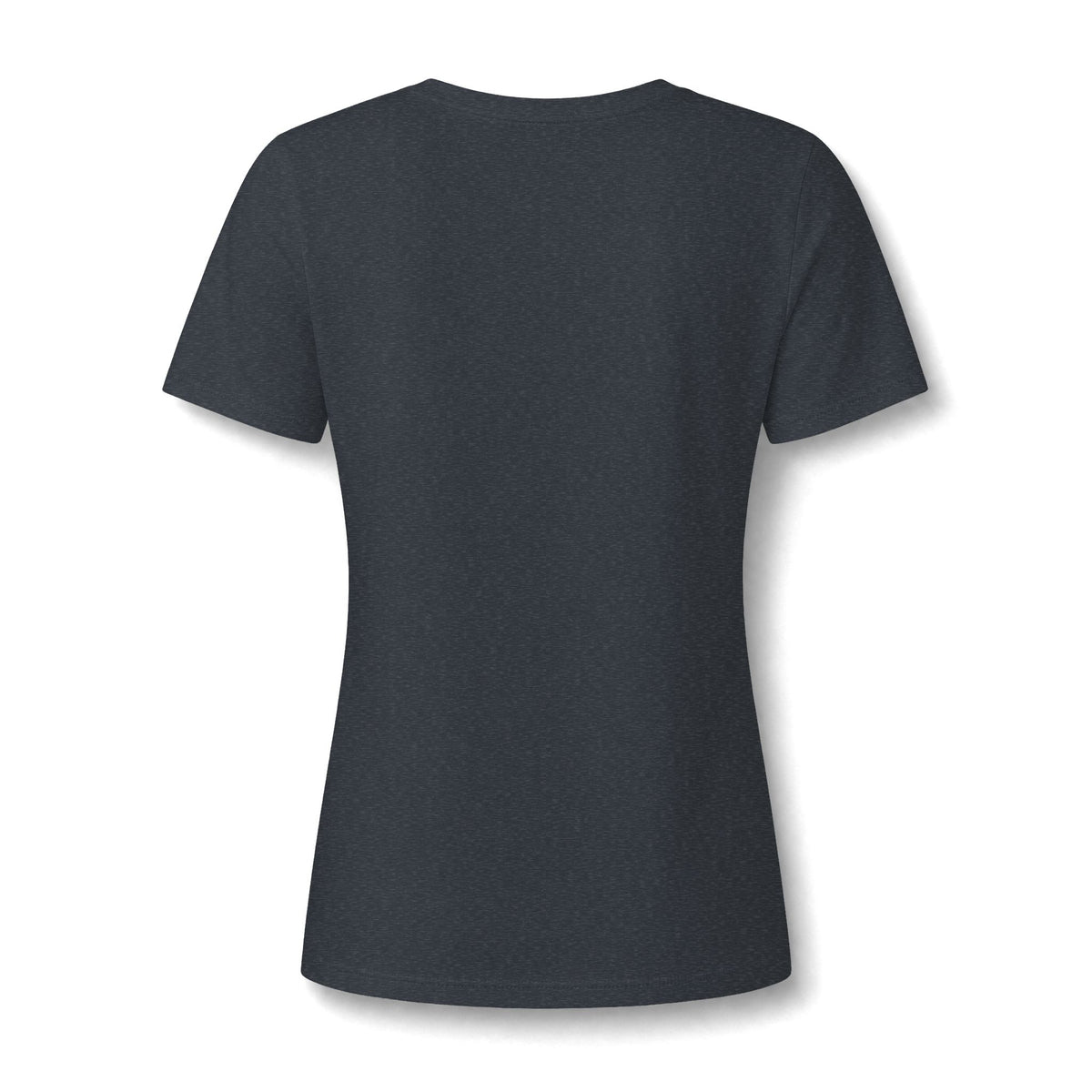 Women's V-Neck T-Shirt -Everything Is Fine Christmas Graphic Print
