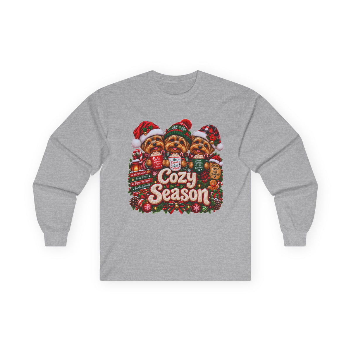 Cozy Christmas Long Sleeve Tee