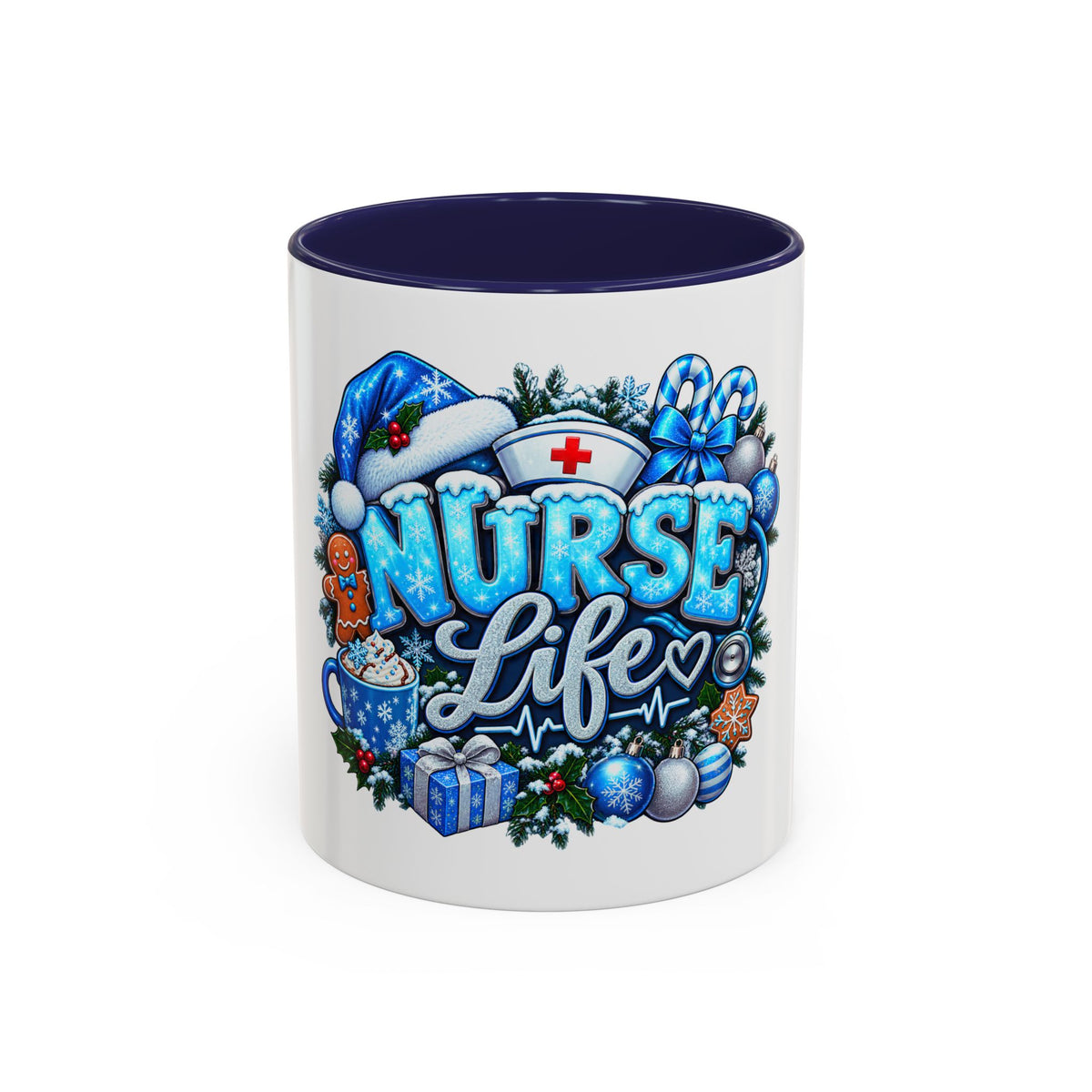 Nurse Life Christmas Coffee Mug - 11oz