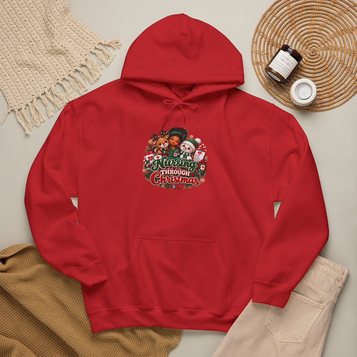 Christmas Nurse Hoodie