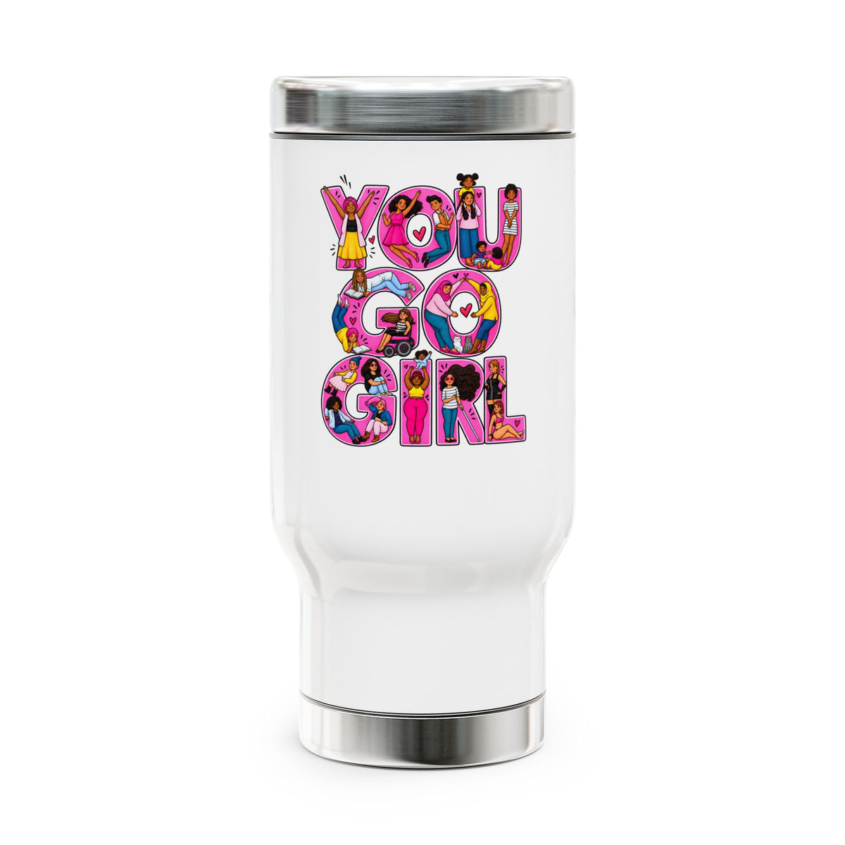 14oz Travel Mug with Handle