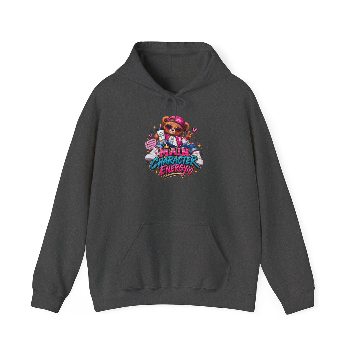 Main Character Energy Graphic Hoodie