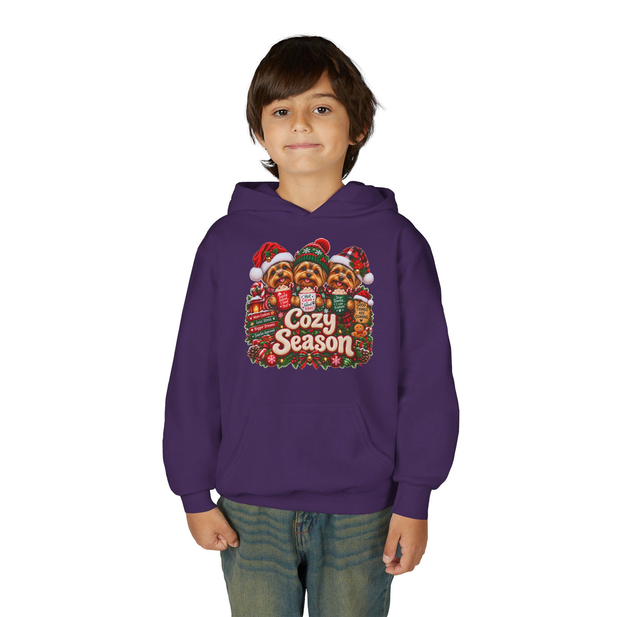 Cozy Season Kids' Christmas Hoodie