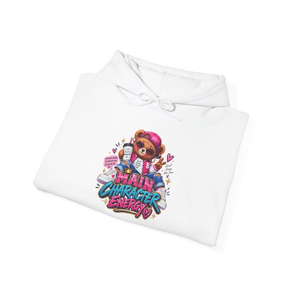 Main Character Energy Graphic Hoodie