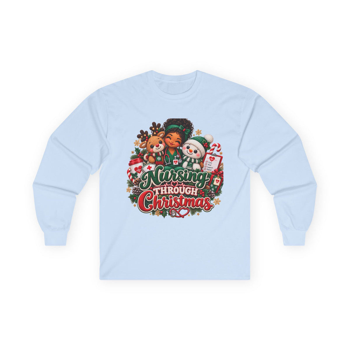 Long Sleeve Tee - Nursing Through Christmas
