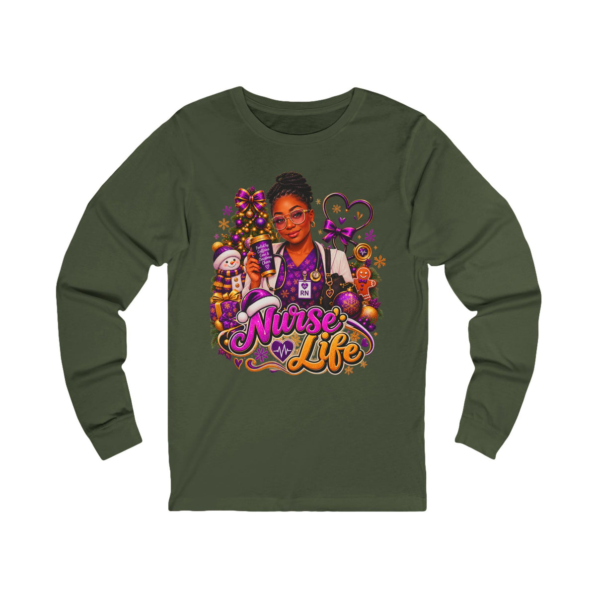 Long Sleeve Tee –Nurse Life