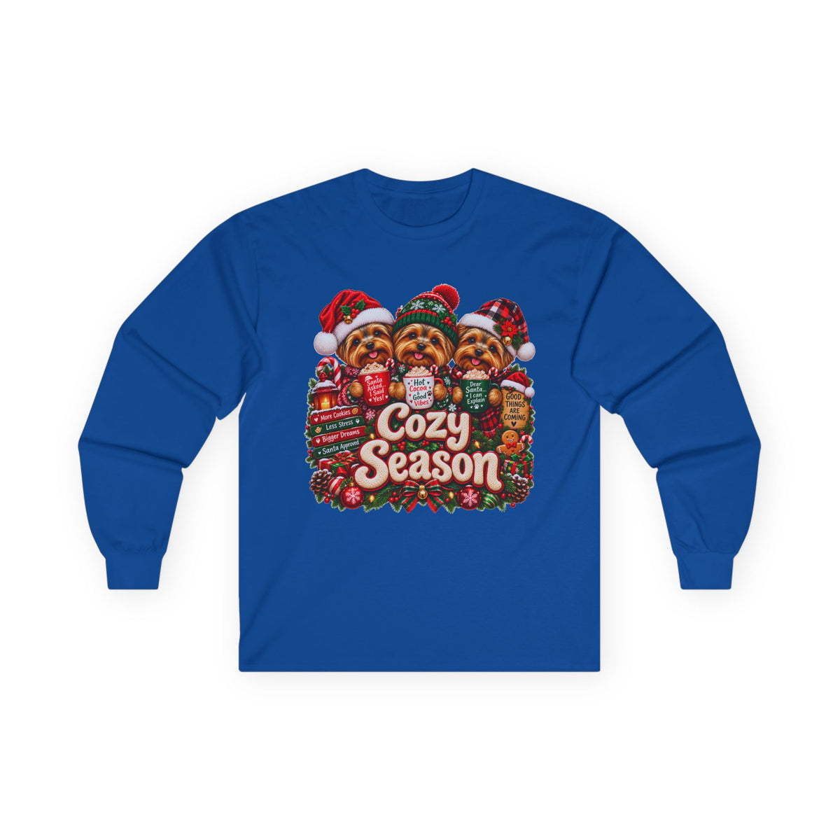 Cozy Christmas Long Sleeve Tee