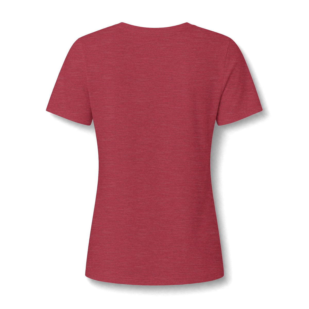 V-Neck Tee - Christmas Gingerbread House Graphic Women's Shirt