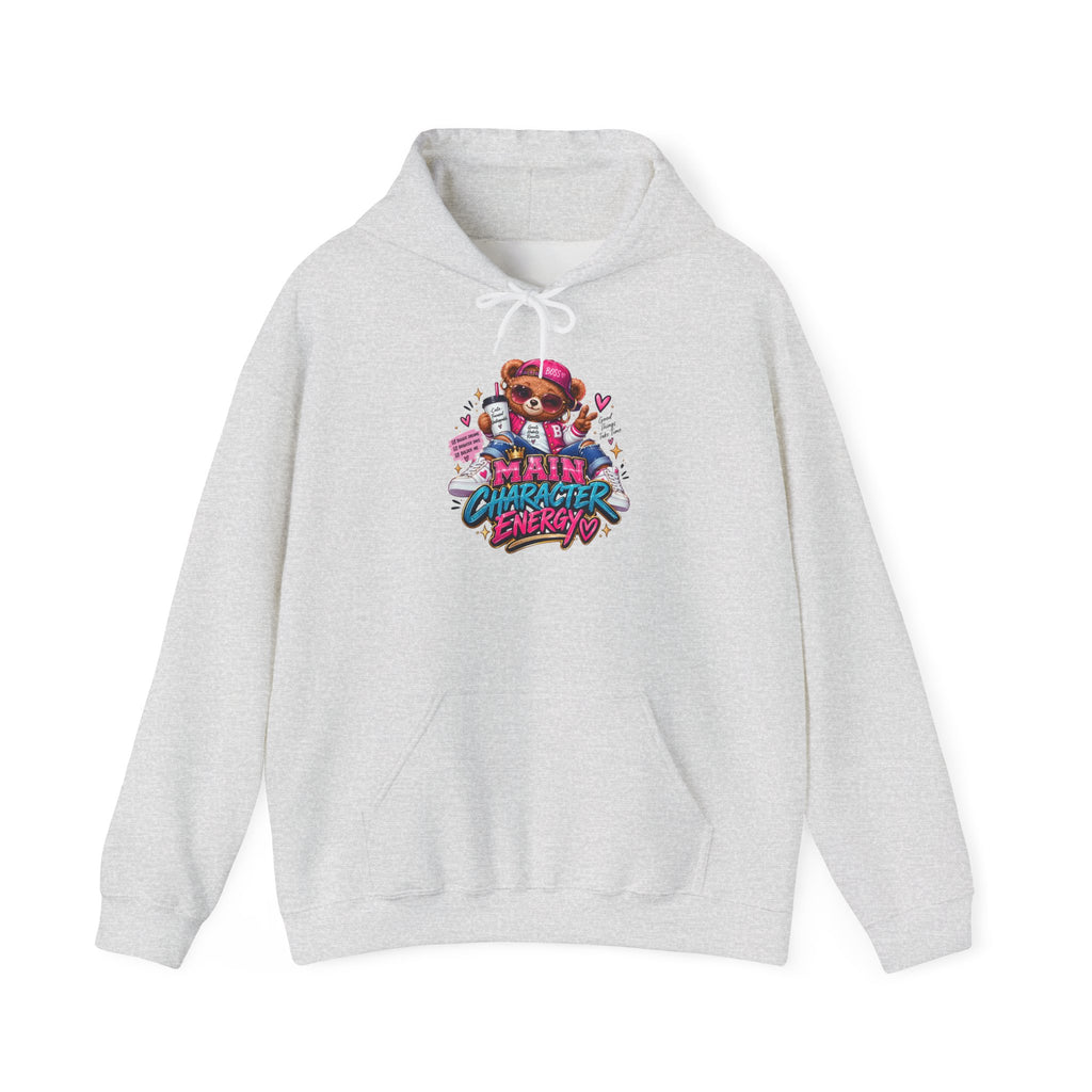 Main Character Energy Graphic Hoodie