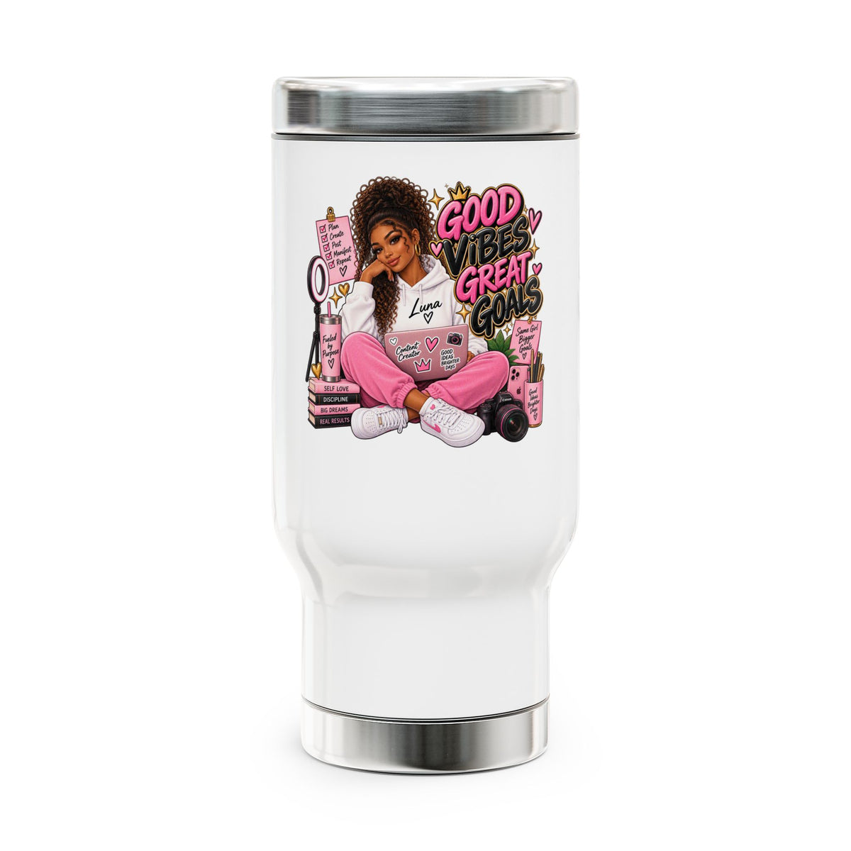 14oz Travel Mug with Handle