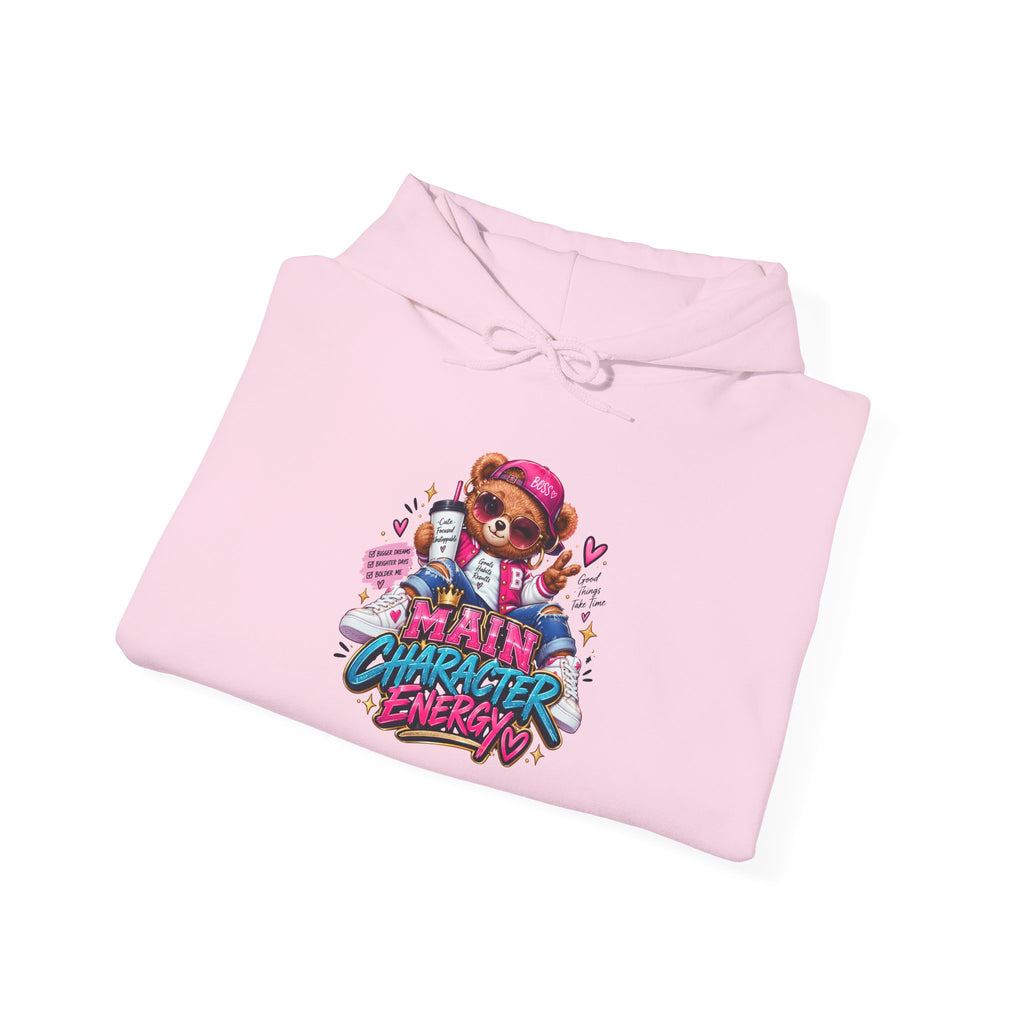 Main Character Energy Graphic Hoodie