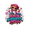Cute Bear Graphic Vinyl Sticker