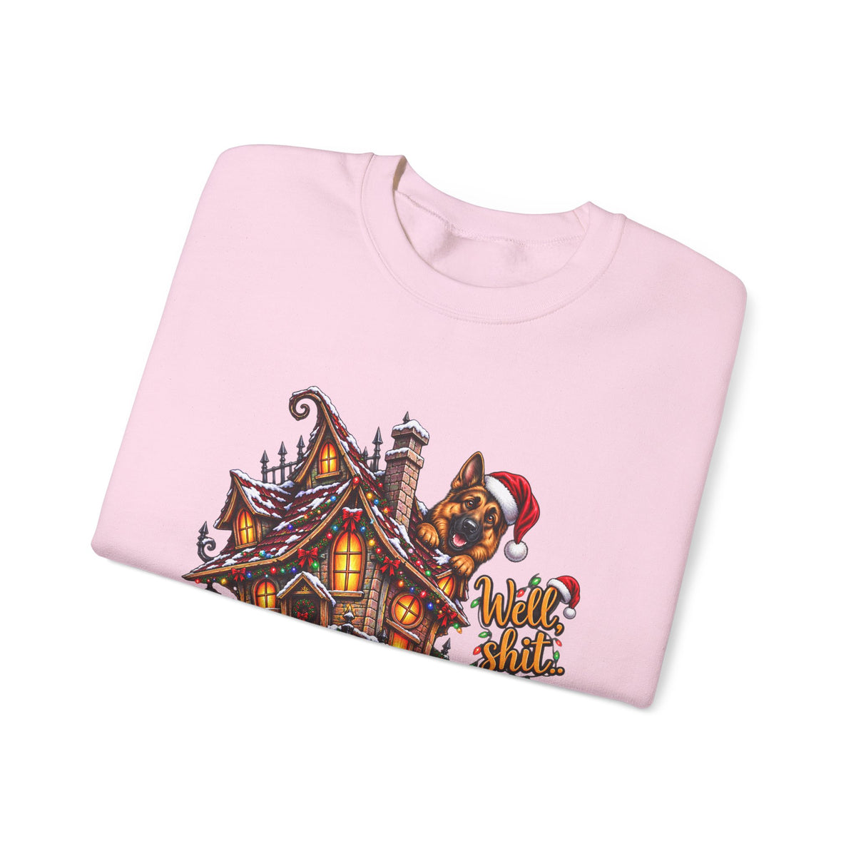 Christmas Gingerbread House Crewneck Sweatshirt