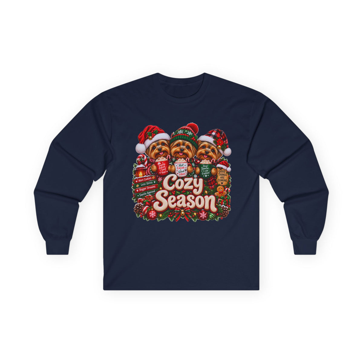 Cozy Christmas Long Sleeve Tee