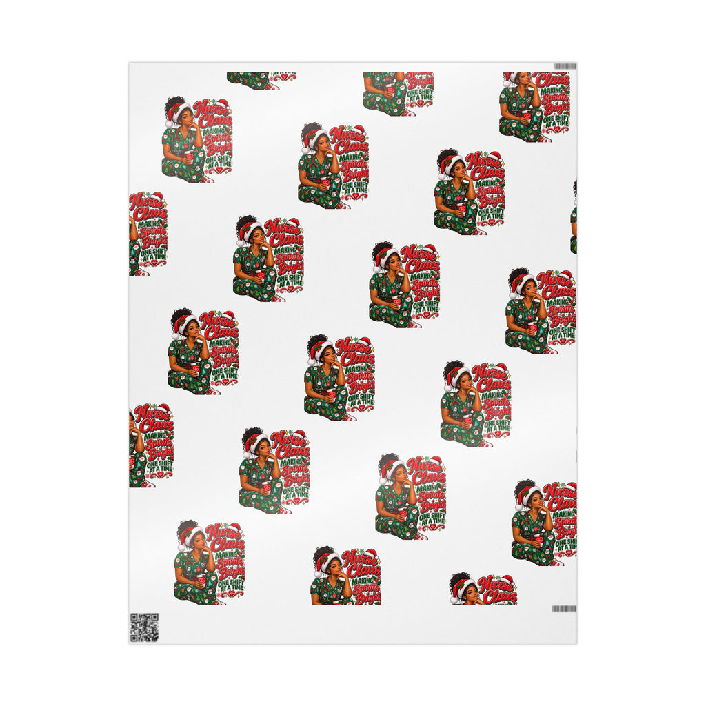 Nurse Christmas Wrapping Paper