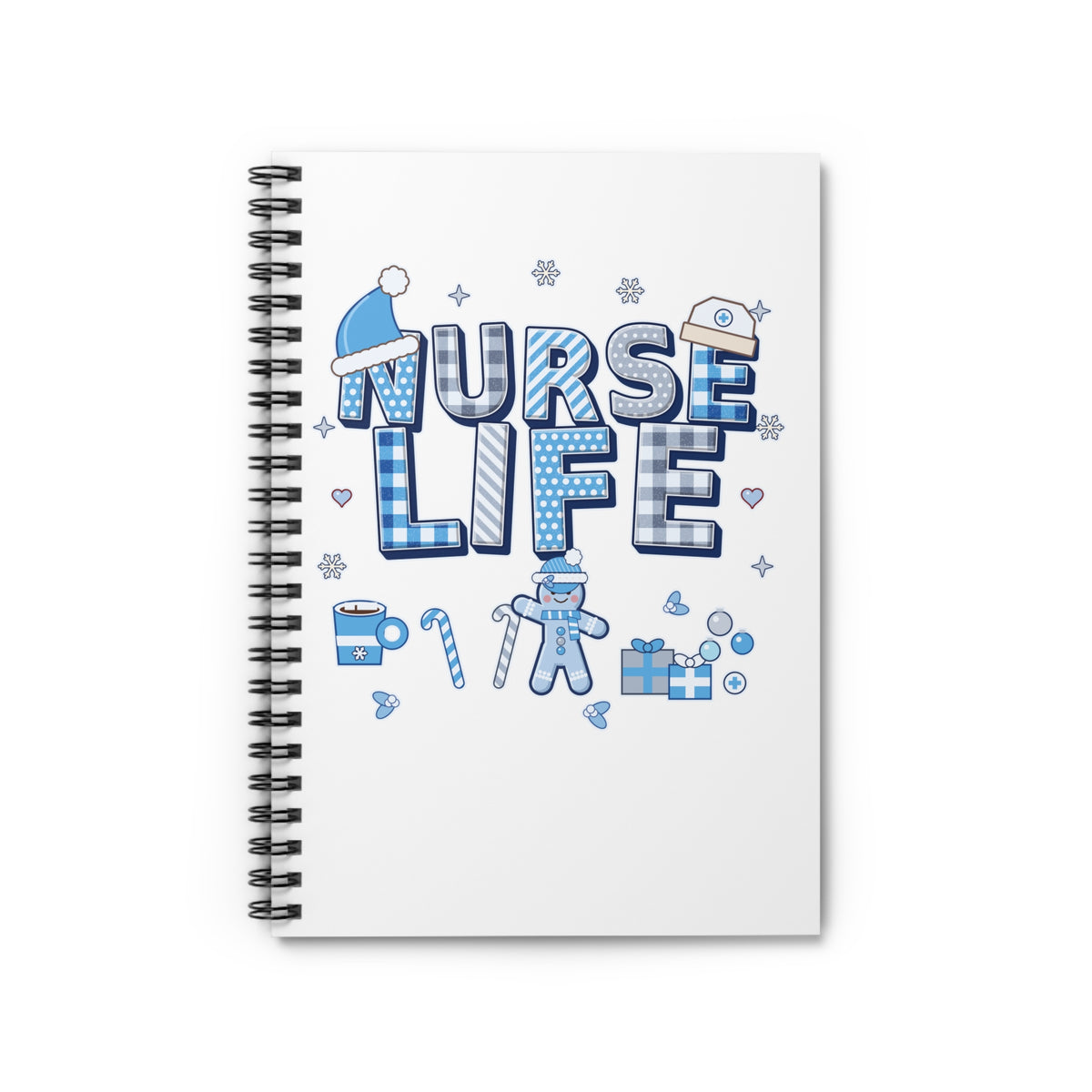 Nurse Life Spiral Notebook