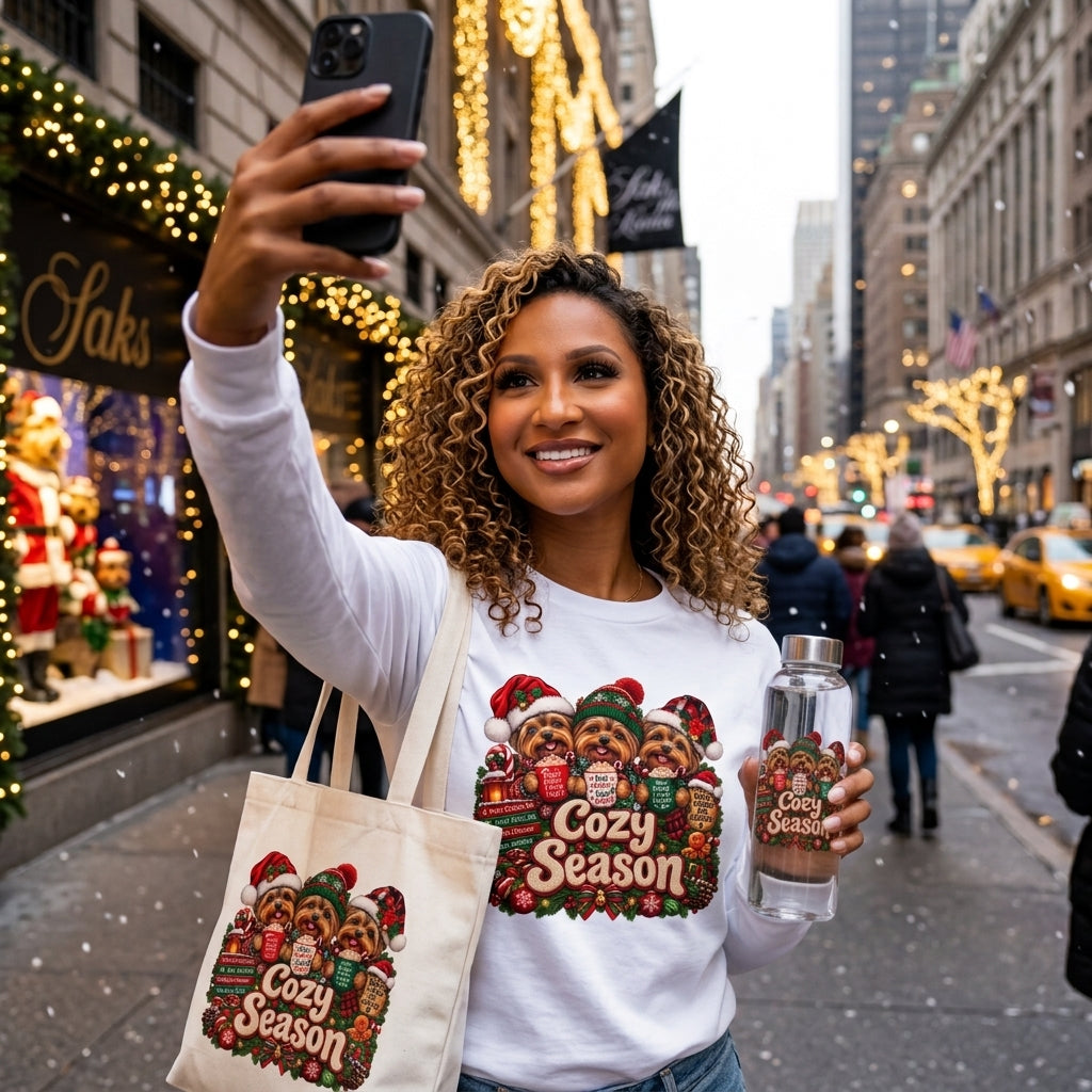 Cozy Christmas Long Sleeve Tee